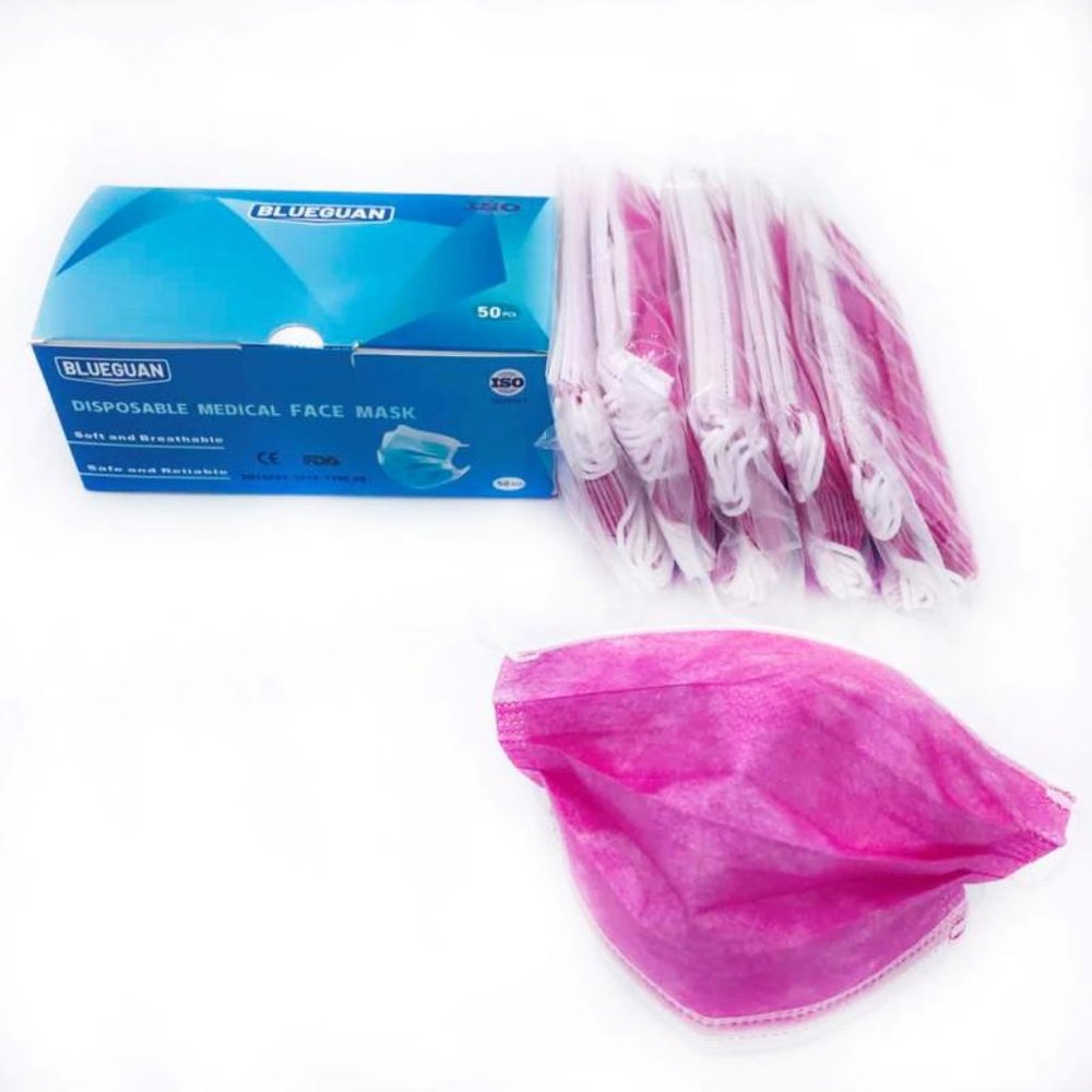 FDA / CE approved Disposable Medical Face Mask 50P